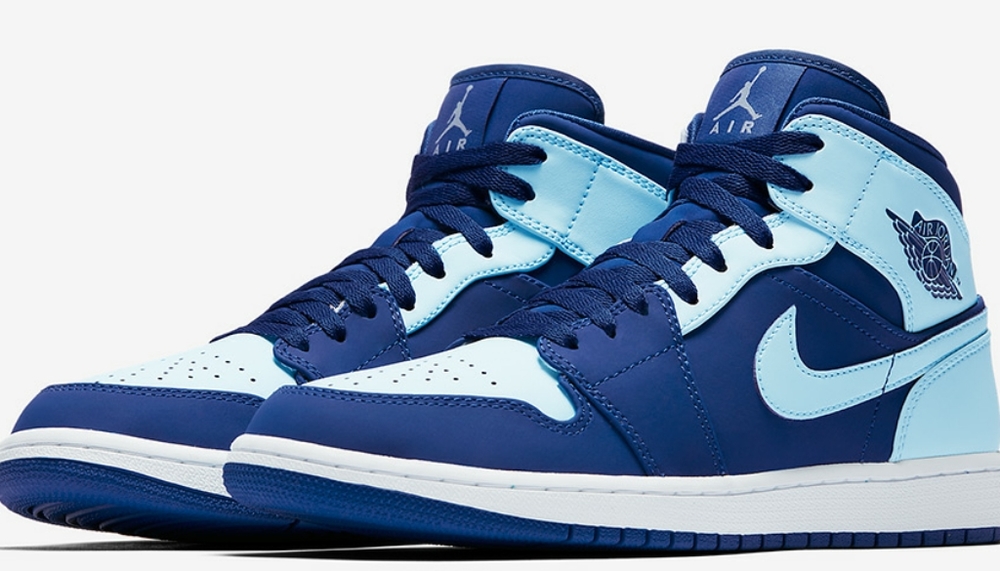 Rare Nike Air Jordan 1 Retro Mid 'Royal Ice Blue'